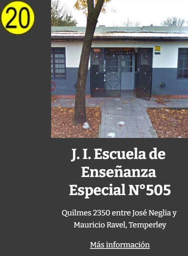 Secundaria Escuela de Enseñanza Especial 505 Temperley