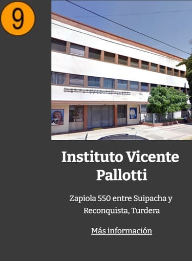 Secundario Instituto Colegio Vicente Pallotti Turdera