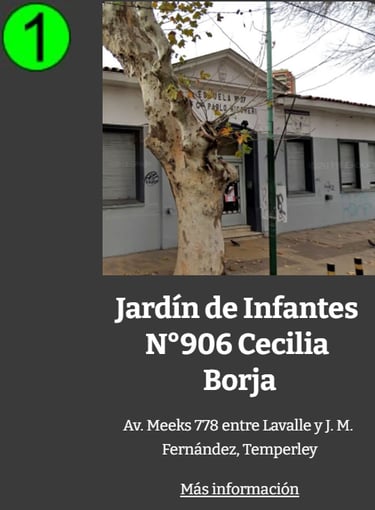 Jardin de Infantes 906 Temperley