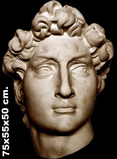 David Michelangelo at Sculpture shop