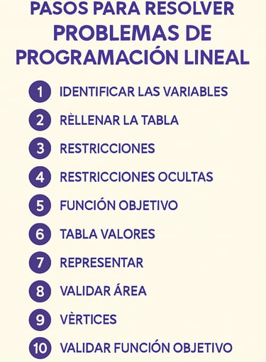 programación lineal