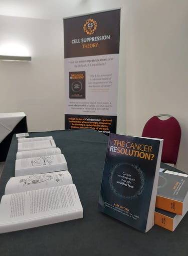 The Cell Suppression Theory stand - Metabolic Flexibility conference