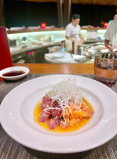 Anantara Kihavah Maldives teppanyaki