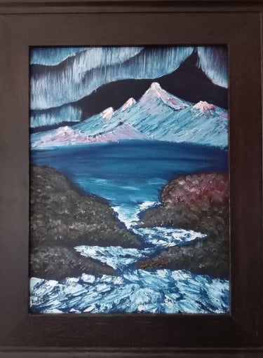 The Fairytale North (painting) Kylee Nicole Smith