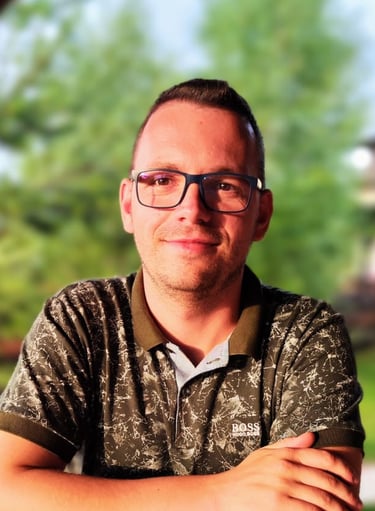 a man with glasses