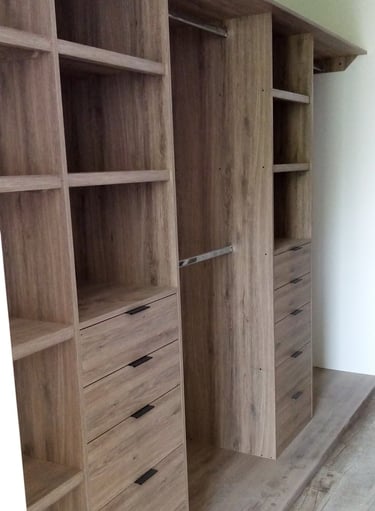 Vestidor en melamina