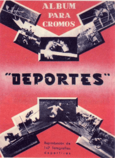 1956 Album Para Cromos Deportes