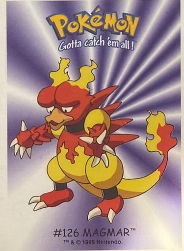 Magmar Dunkin Boomer 1999