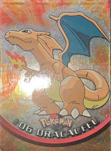 Dracaufeu foil topps série 1