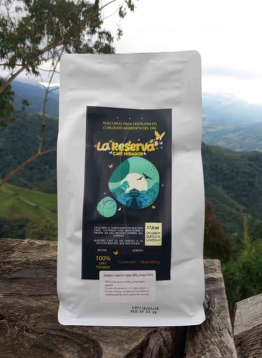 Café de Origen Calidad premium La Reserva Café Mirador Quindio