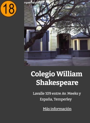 Colegio William Shakespeare Temperley