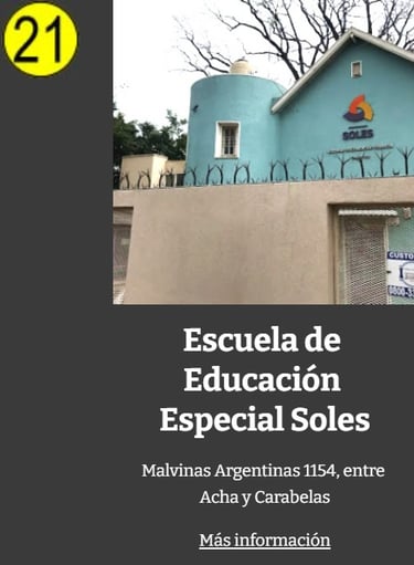 EEE Escuela de Educacion Especial Soles Temperley