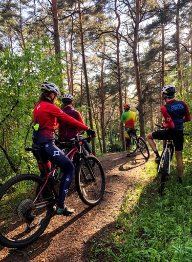 Treniruotės dviratininkų ir triatlonininkų komandoms