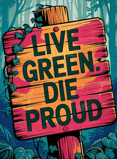 Live Green. Die Proud.