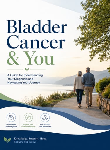 A guide to bladder cancer diagnosis and treatment options for patients and families.