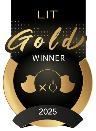 LIT Advertising Awards Gold Winner 2025 badge