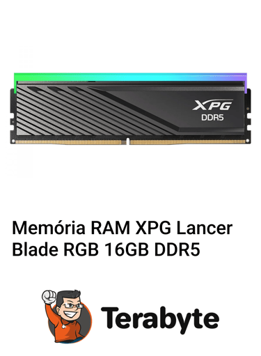 Memória RAM XPG Lancer Blade RGB 16GB DDR5 Terabyte