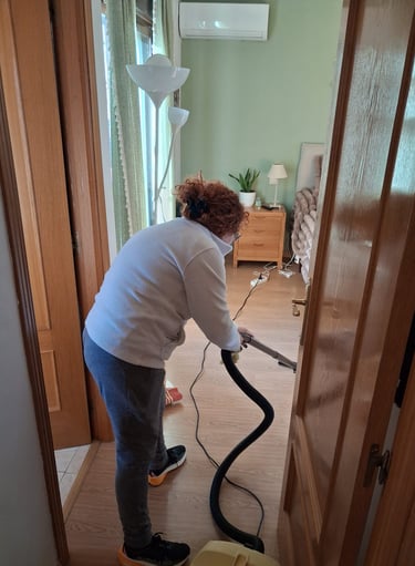 Limpieza de mantenimiento en vivienda