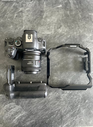 a camera with a camera attached to a camera