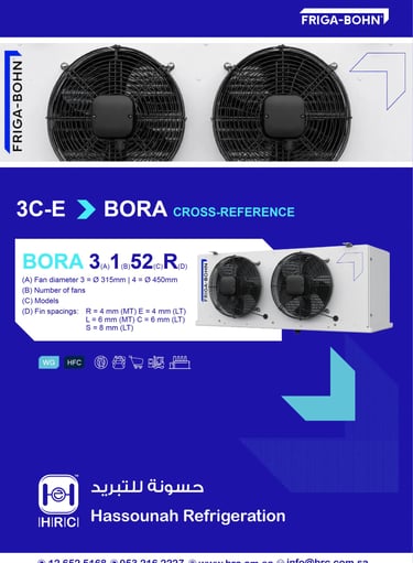 ملف الإحالة المرجعية لمقارنة موديلات BORA القديمة والجديدة