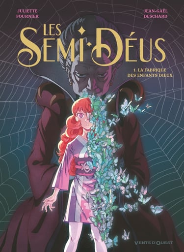 Première de couverture du tomes 1 de la BD Les semi-déus