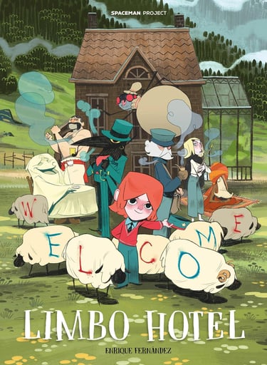 Première de couverture de la BD Limbo hotel
