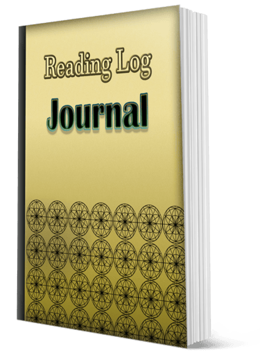 Reading Log Journal Cover