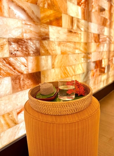 kudadoo maldives spa salt room