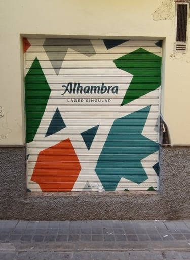 graffiti persiana babel granada