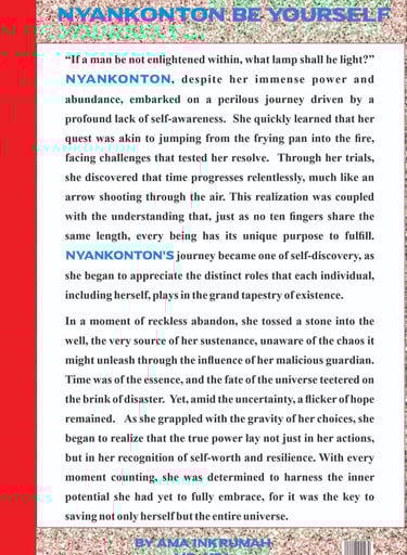 Nyankonton Be Yourself Excerpt