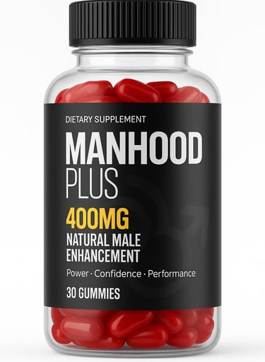 Bouteille de Manhood Plus