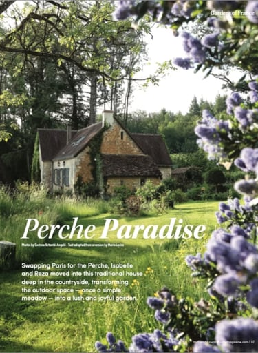 Une Maison dans le Perche, maison de campagne dans la forêt normande