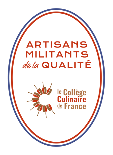 Plaque du Collège Culinaire de France - Artisans Militants de la Qualité
