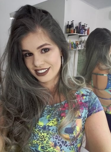 Modelo posando.