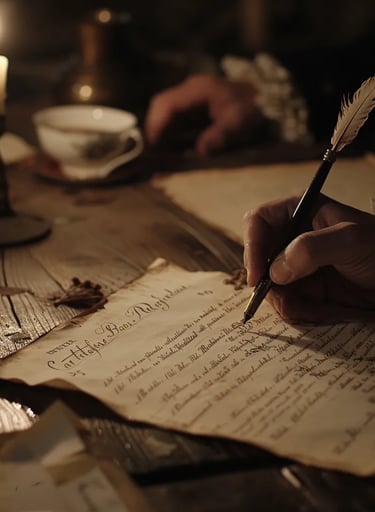 Yorktown surrender document is signed