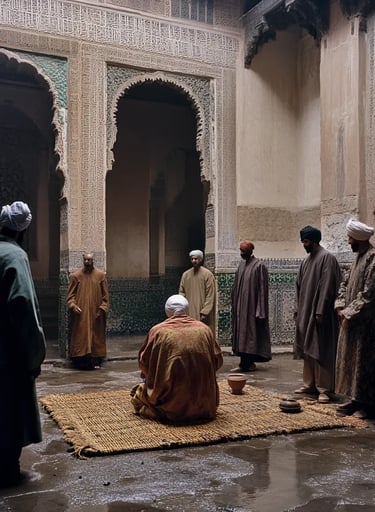 Courtyard of Medina, 644