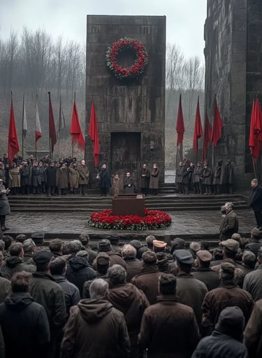 Large socialist funeral ceremony for Domela Nieuwenhuis, Amsterdam, 1919.