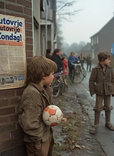 Dutch Residential Street, 1973