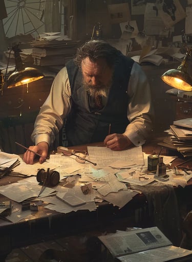 Editorial Office, 1874