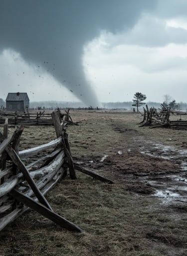 Essex County, Massachusetts, 1643: Tornado Strike