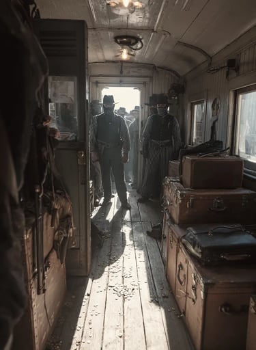 Otterville Station, July 7th 1875: The Robbery in Action
