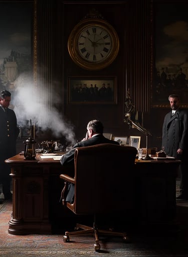 President Harding signs 1921 Prohibition bill banning medical alcohol in Oval Office.