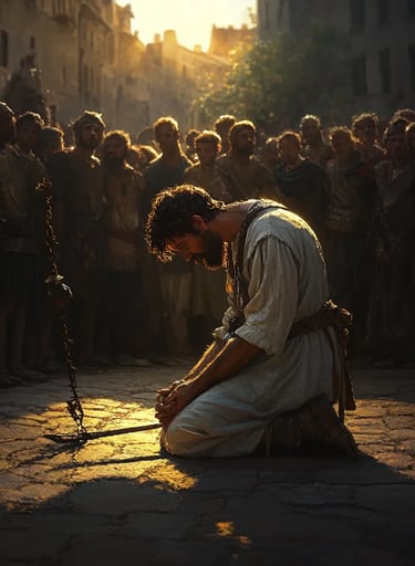 The_Martyrdom_of_Saint_Fermin_Saint_Fermin_kneels