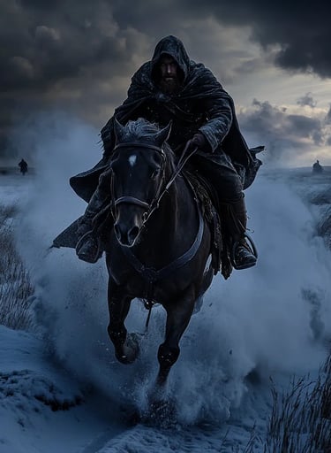 Charles XII races across frozen terrain during dramatic escape from Ottoman Empire