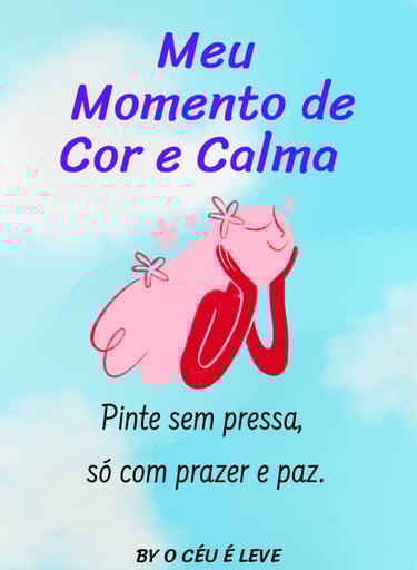 meu momento de cor e calma