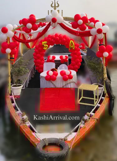 Event Boat Booking in Varanasi