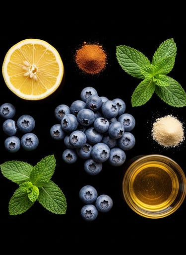 Blueberry Juice Ingredients from PremiYum Foods!