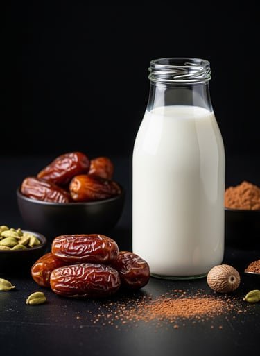 Dates Milkshake Ingredients from PremiYum Foods.