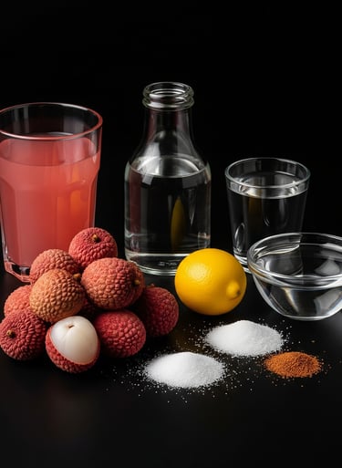 Lychee Juice Ingredients from PremiYum Foods!