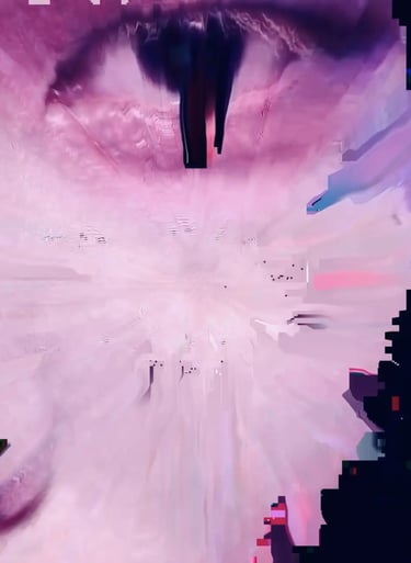 digital art, video installation, glitch,  joanna wlaszyn